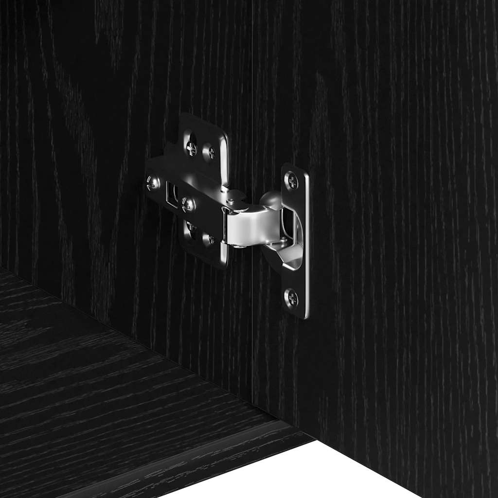 Komoda crni hrast 88x30x70 cm Inženirsko drvo