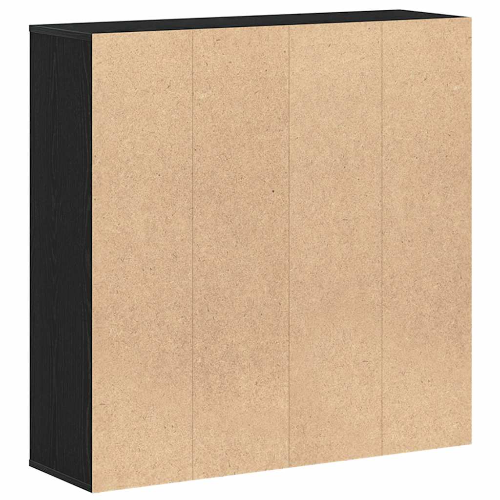 Ormar za knjige crni hrast 98x29x97,5 cm inženjerski drvo