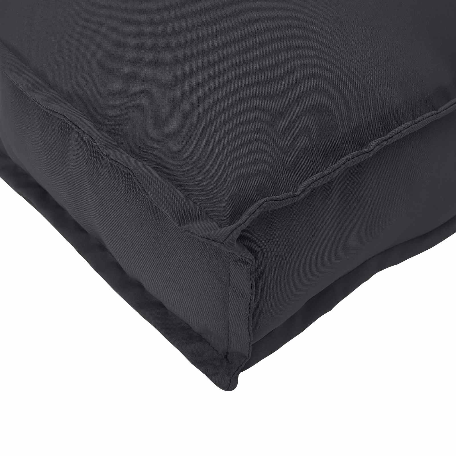 Jastuk Crna 120 x 40 x 12 cm Oxford tkanina