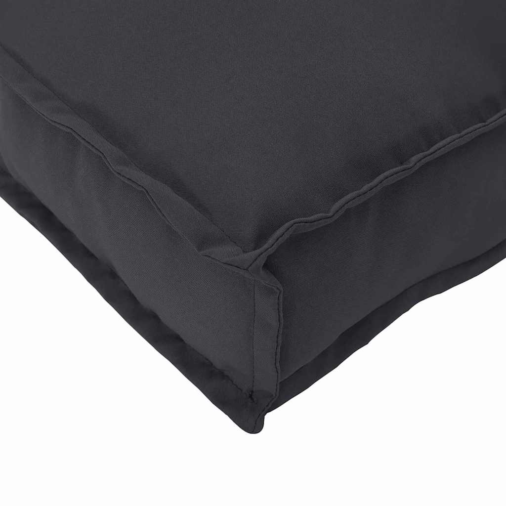 Set jastučića za palete 3 pcs Crna Oxford tkanina
