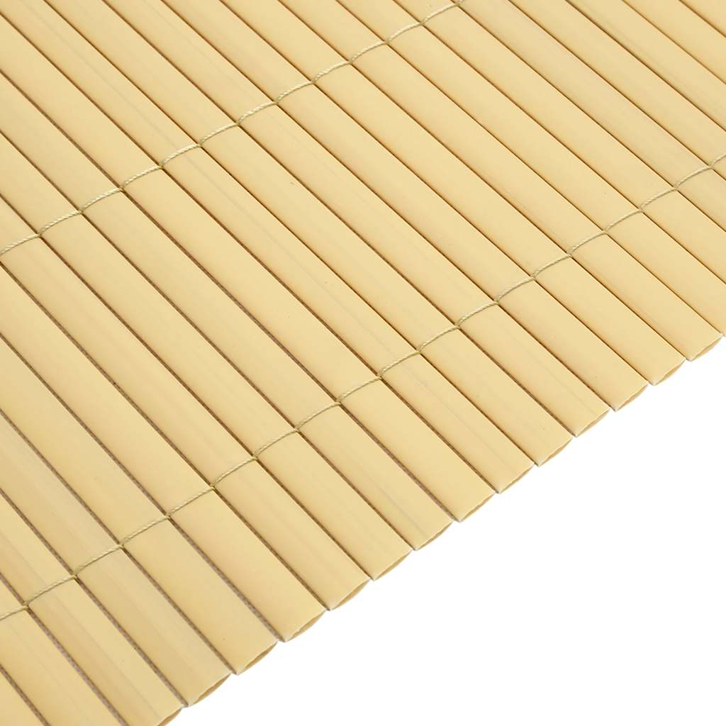 Vrtna ograda dvostrana žuta 1,8x3 m PVC
