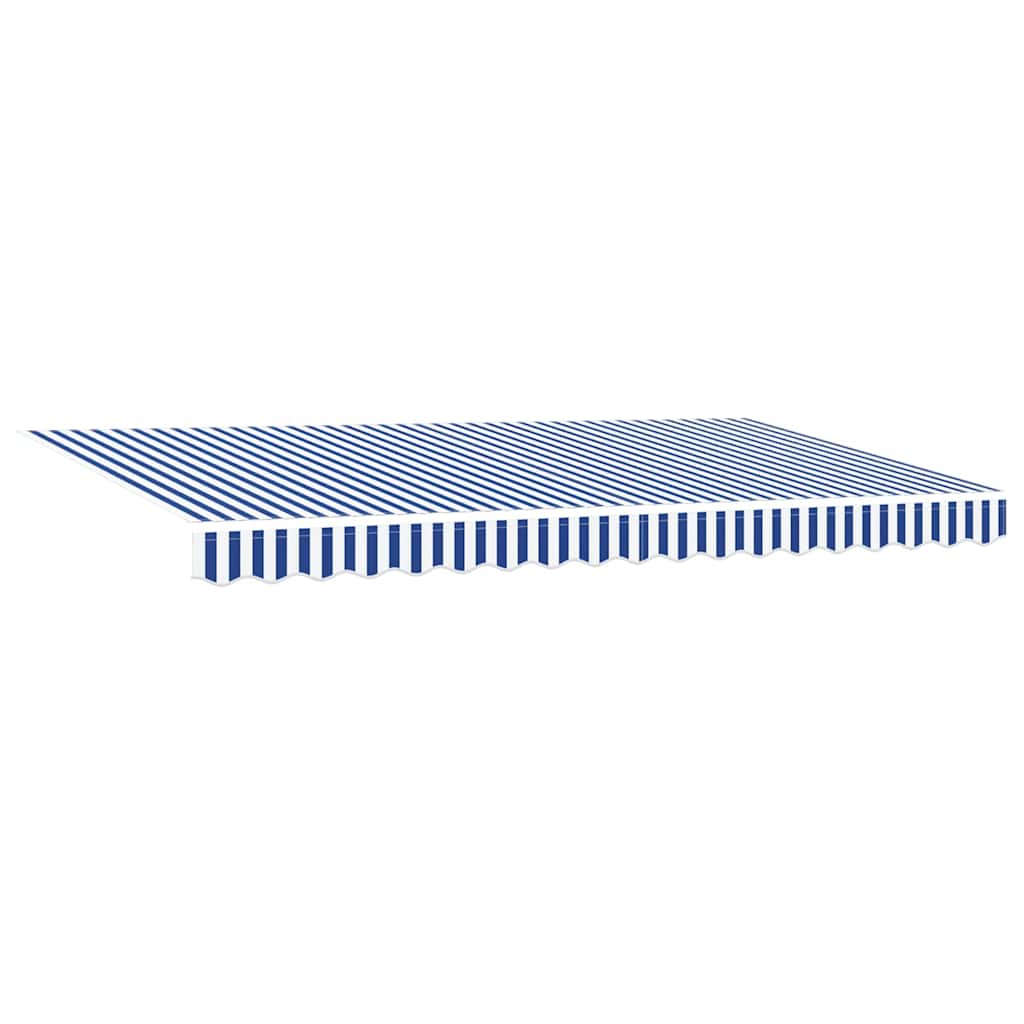 Okvir tende Plava i bijela 350 x 200 cm Poliester s PU premazom