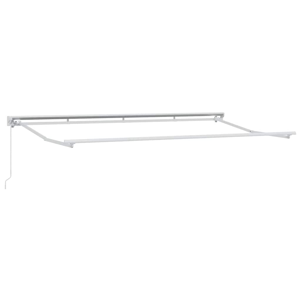 Okvir tende Plava i bijela 350 x 200 cm Poliester s PU premazom