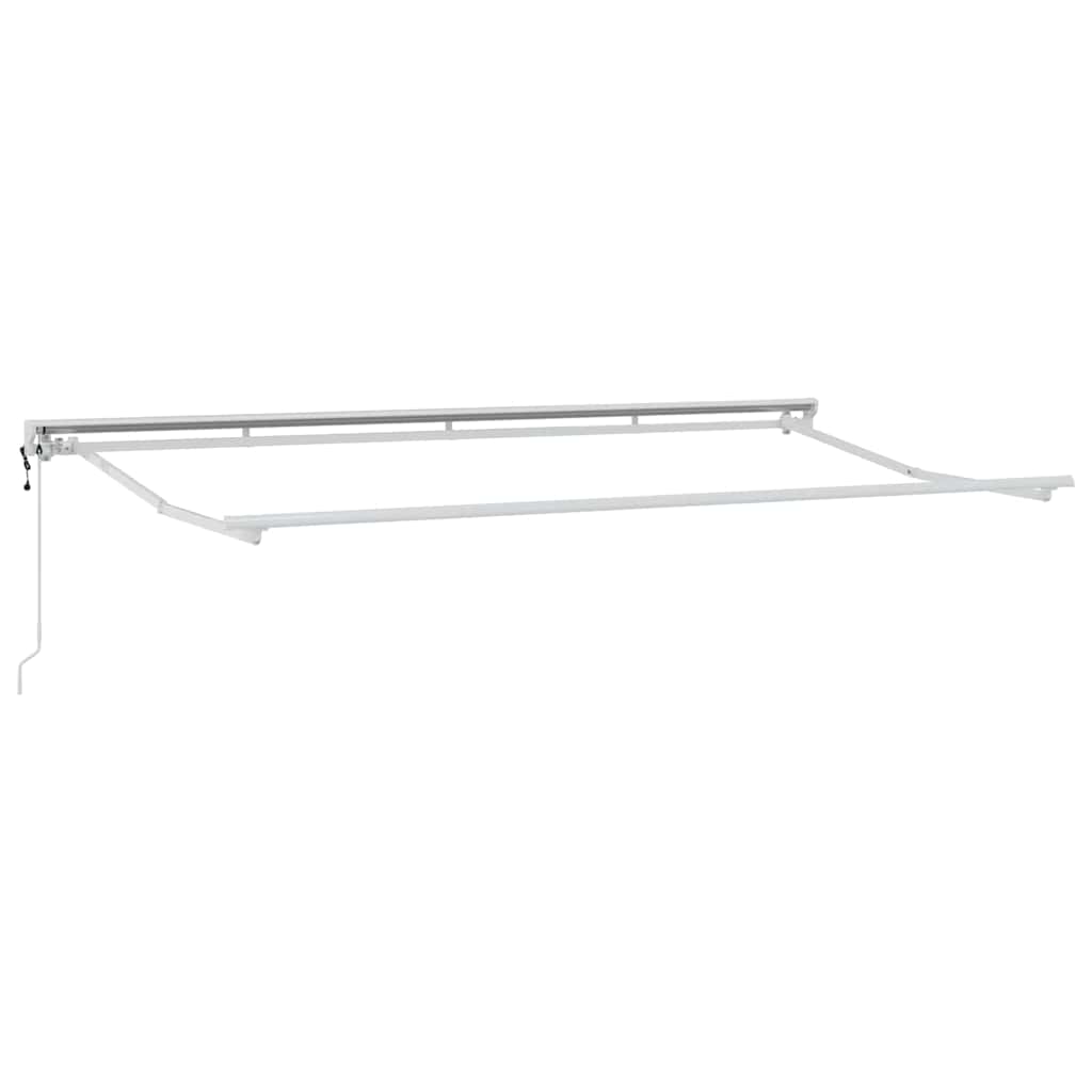 Okvir tende Plava i bijela 350 x 200 cm Poliester s PU premazom