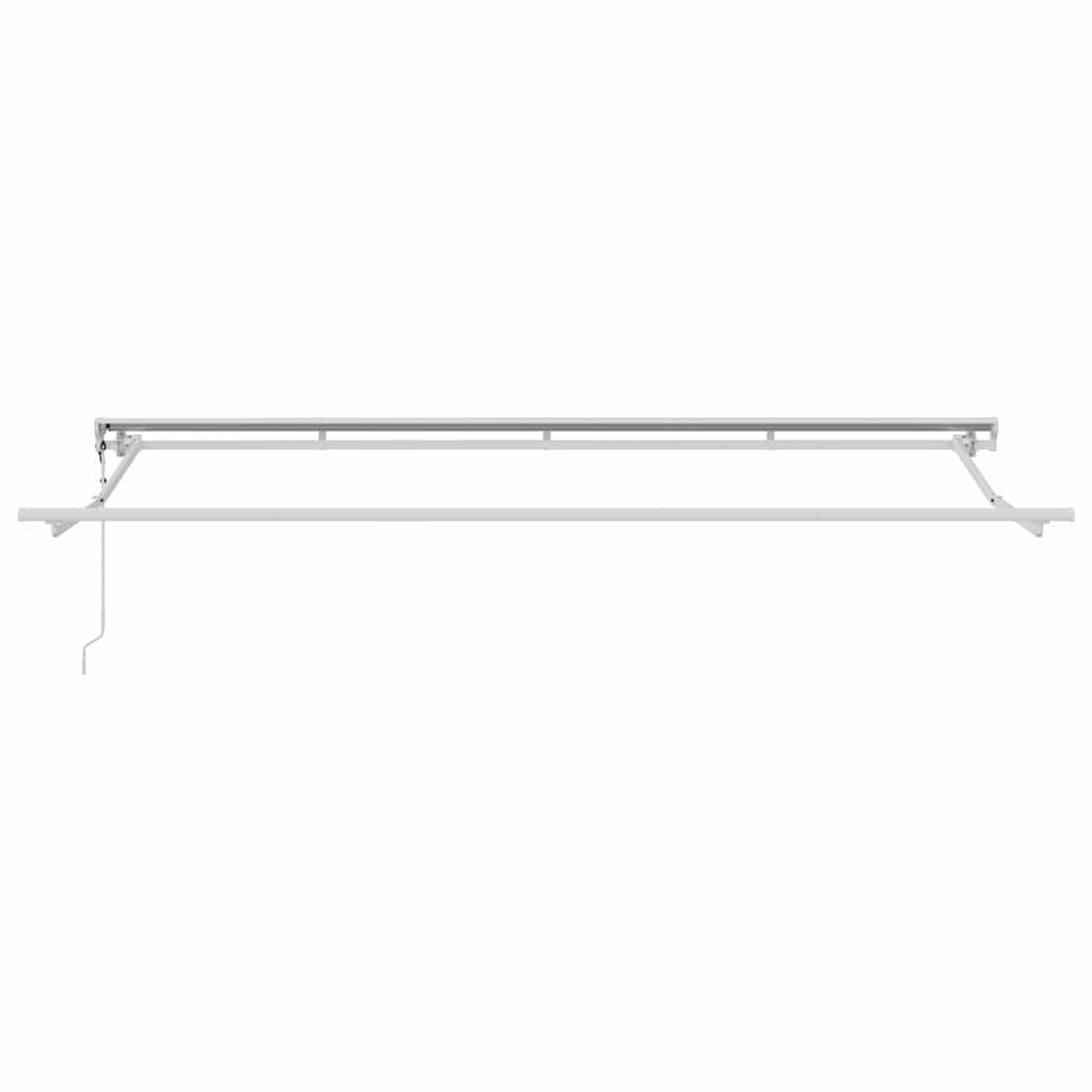 Okvir tende Plava i bijela 350 x 200 cm Poliester s PU premazom