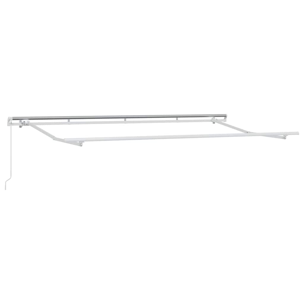 Skrovita tenda Zelena 400 x 200 cm tkanina