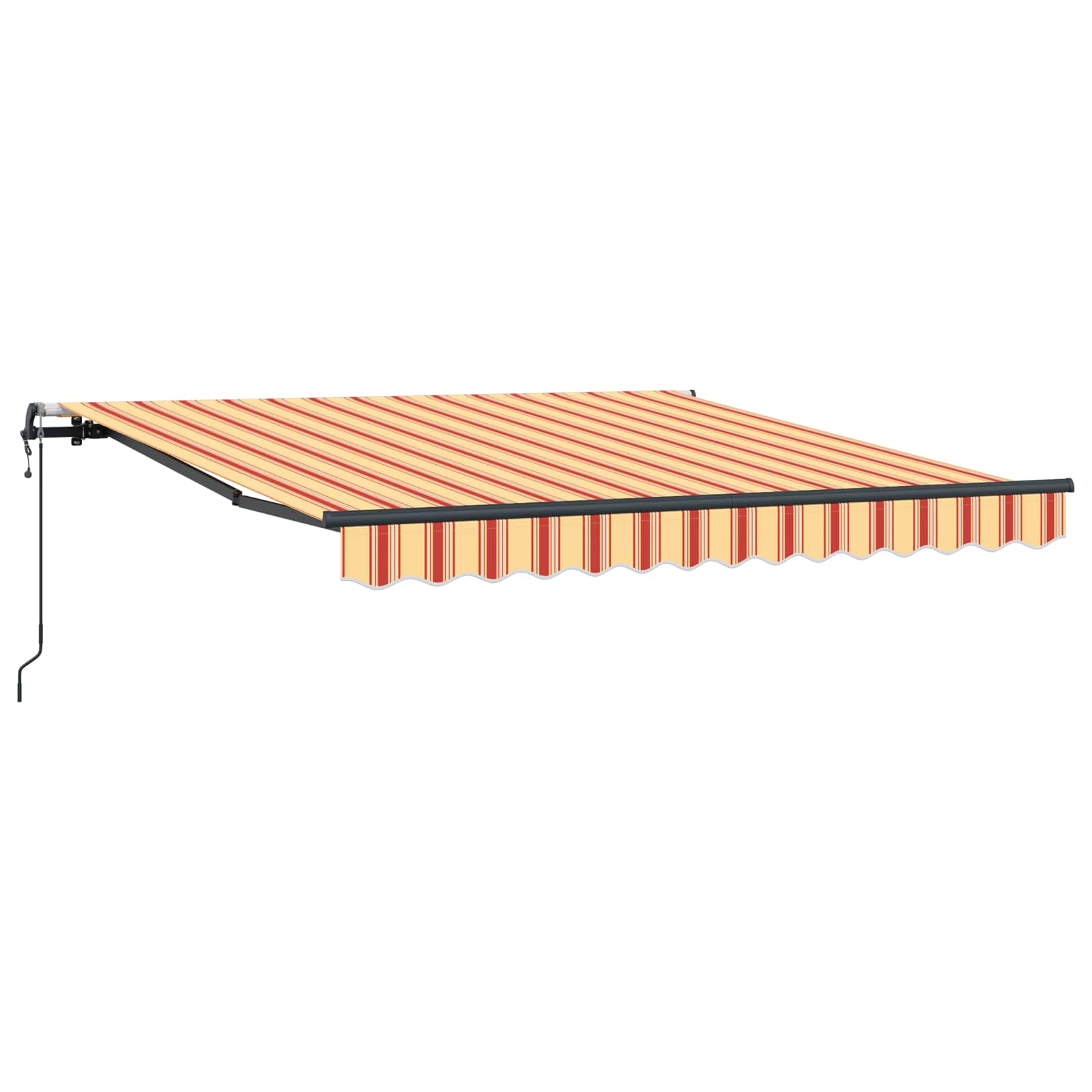 Povlačivi tende Žuta i narančasta 300 x 250 cm
