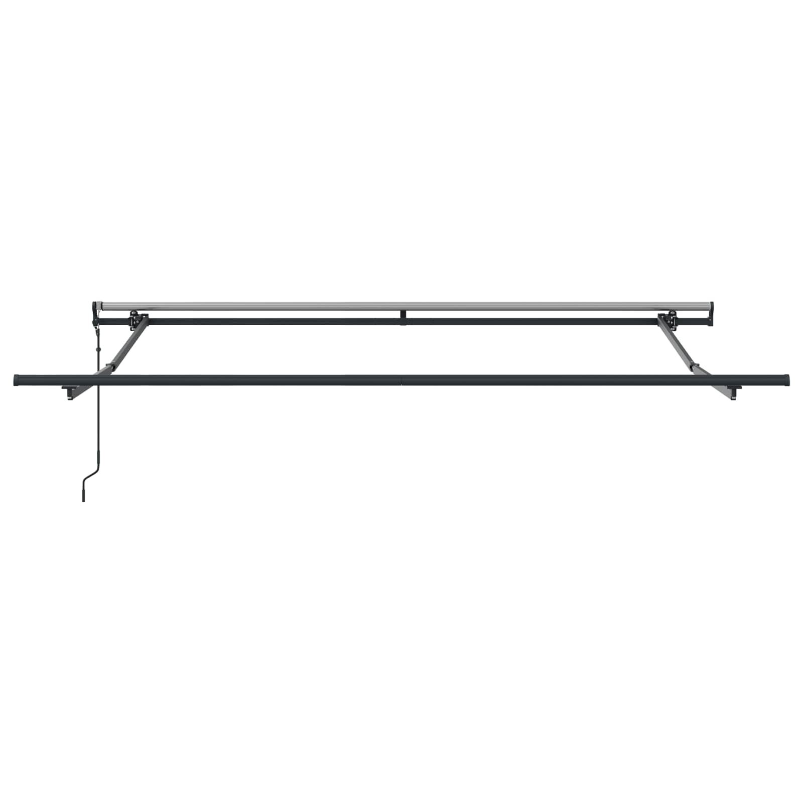 Povlačivi tende Šareni 300 x 250 cm Tkanina i Aluminij
