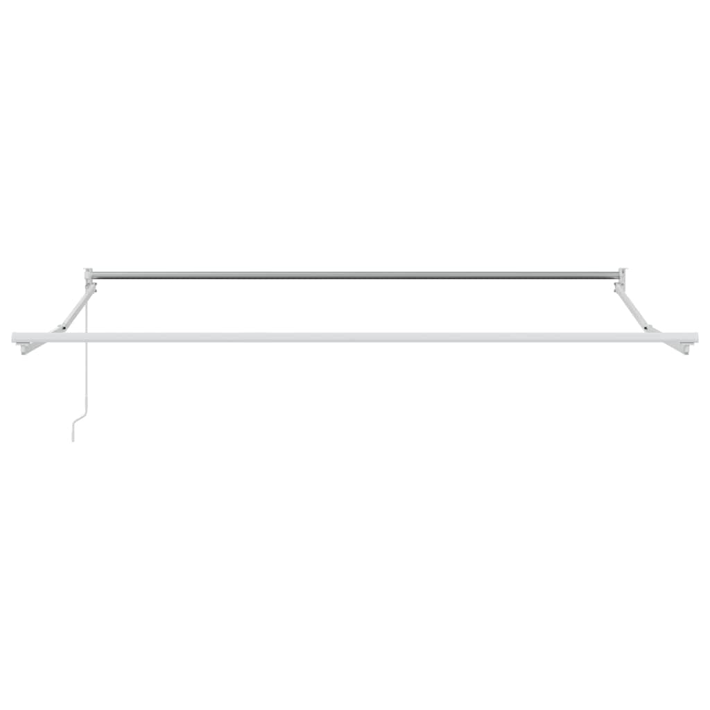 Skrovita tenda Crvena 300 x 250 cm Poliester i aluminij