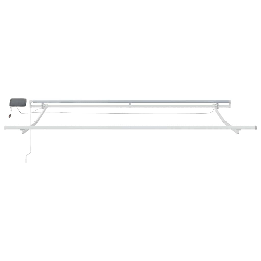 Povlačivi tende Šareni 350 x 250 cm Tkanina i Aluminij