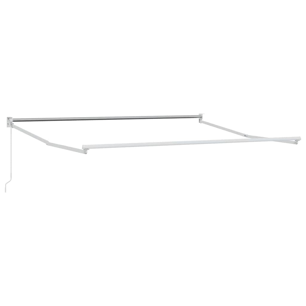 Povlačivi tende Crvena 350 x 250 cm 100% Poliester i Aluminij