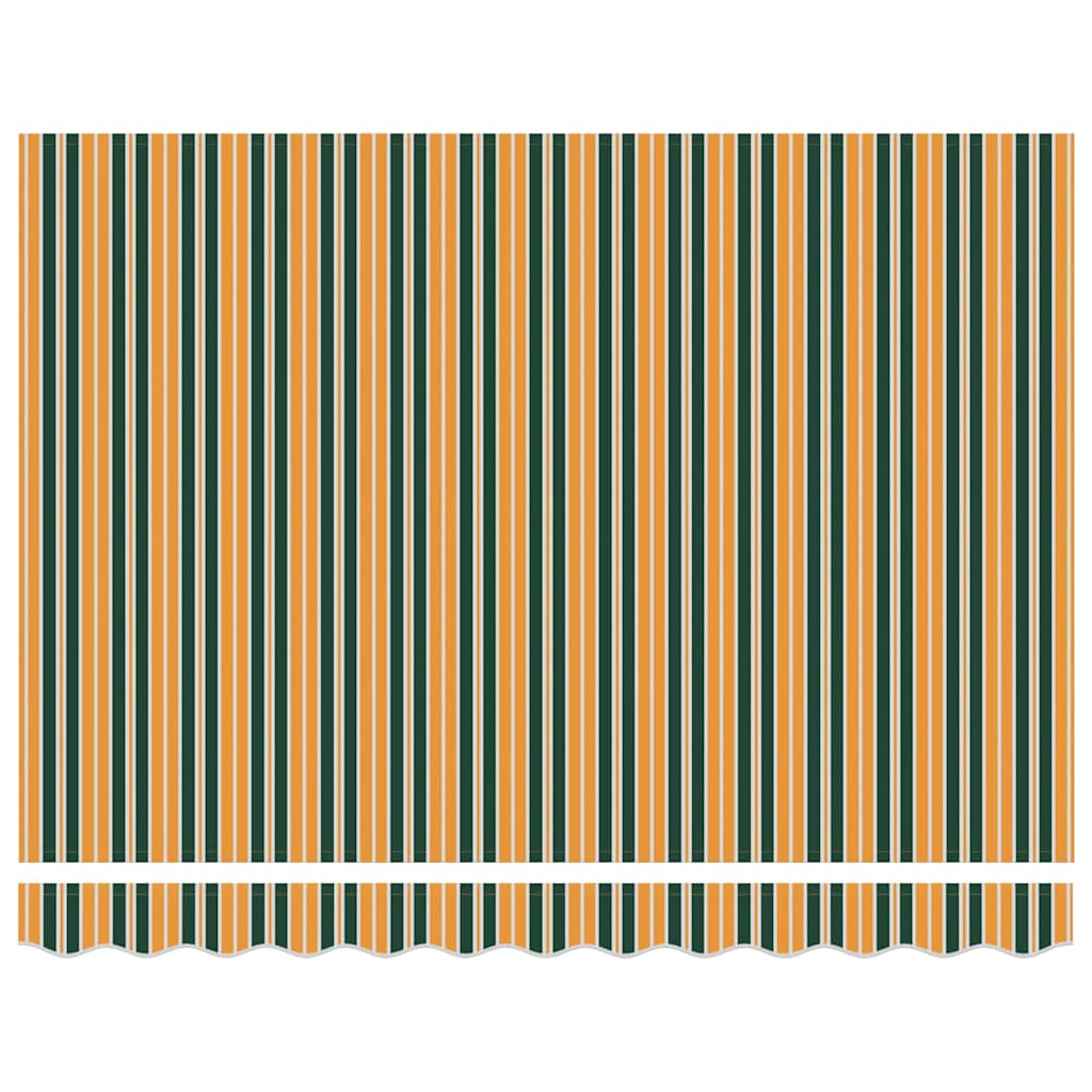Povlačivi tende Šareni 350 x 250 cm 100% Poliester i Aluminij