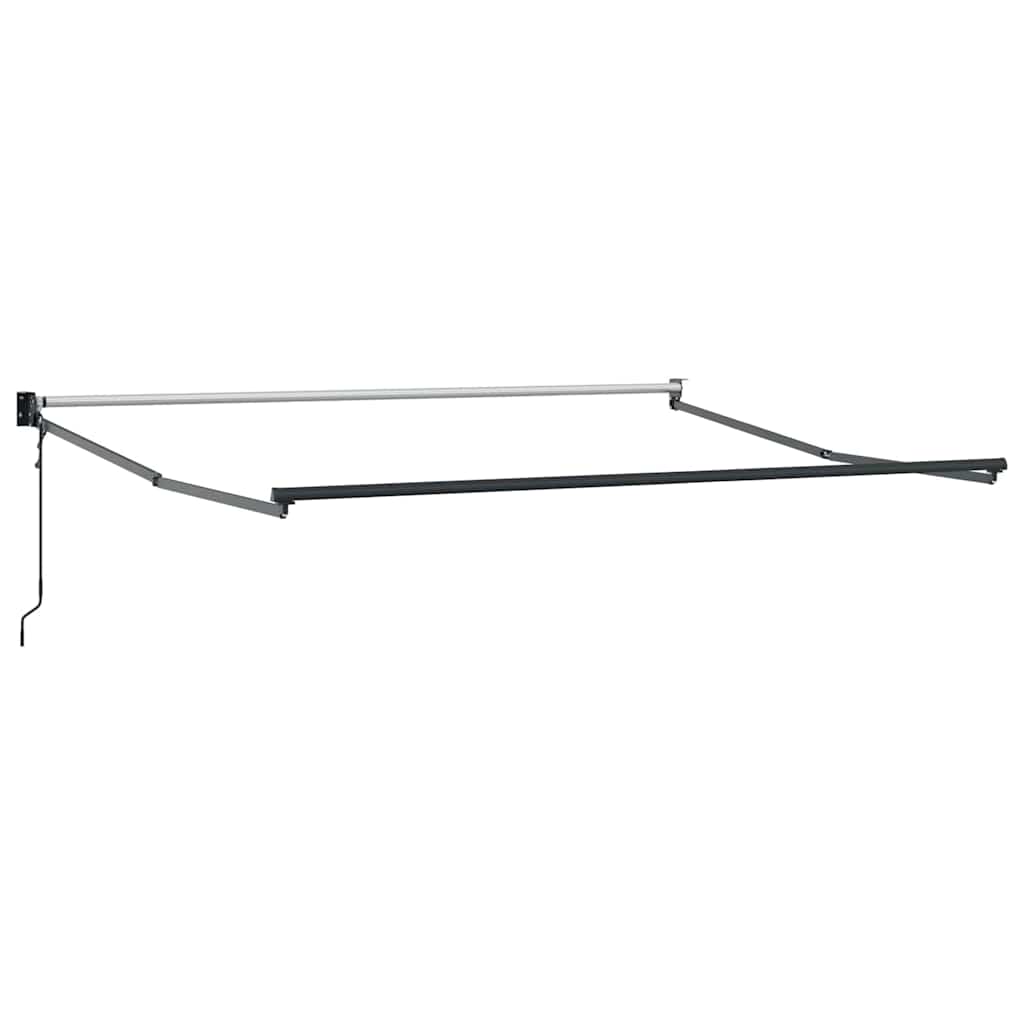 Nadstrešnica Šareni 350 x 250 cm Poliester i metal
