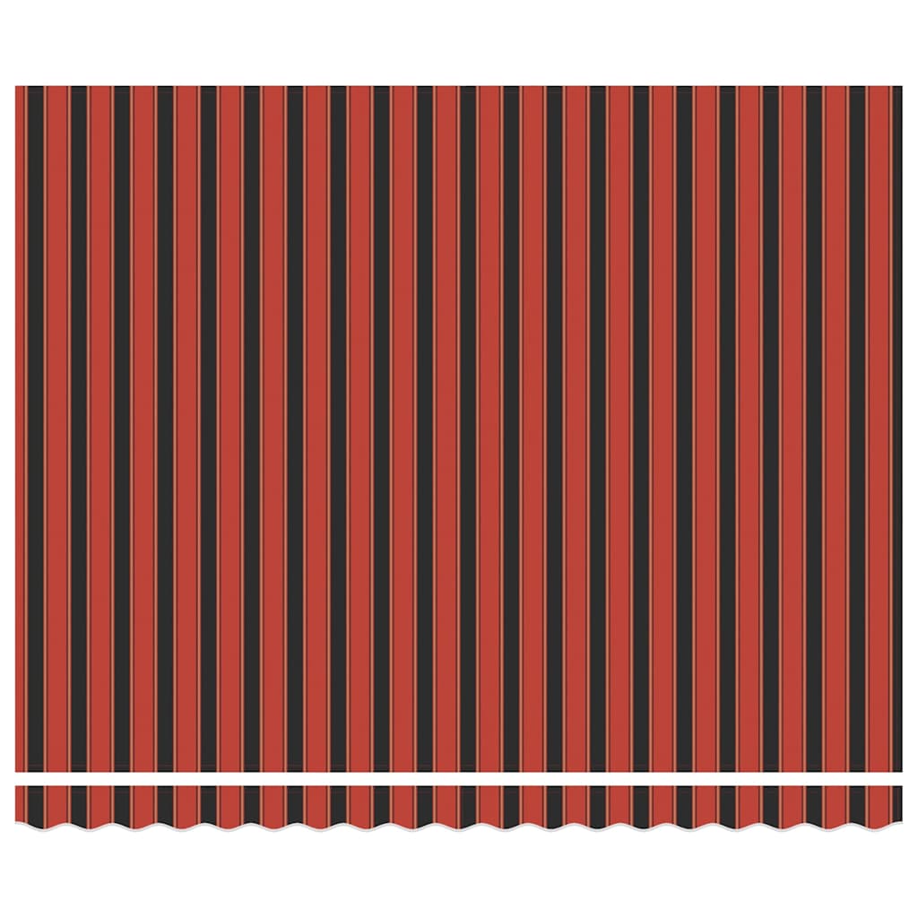 Povlačivi tende narančasta i smeđa 400 × 300 cm