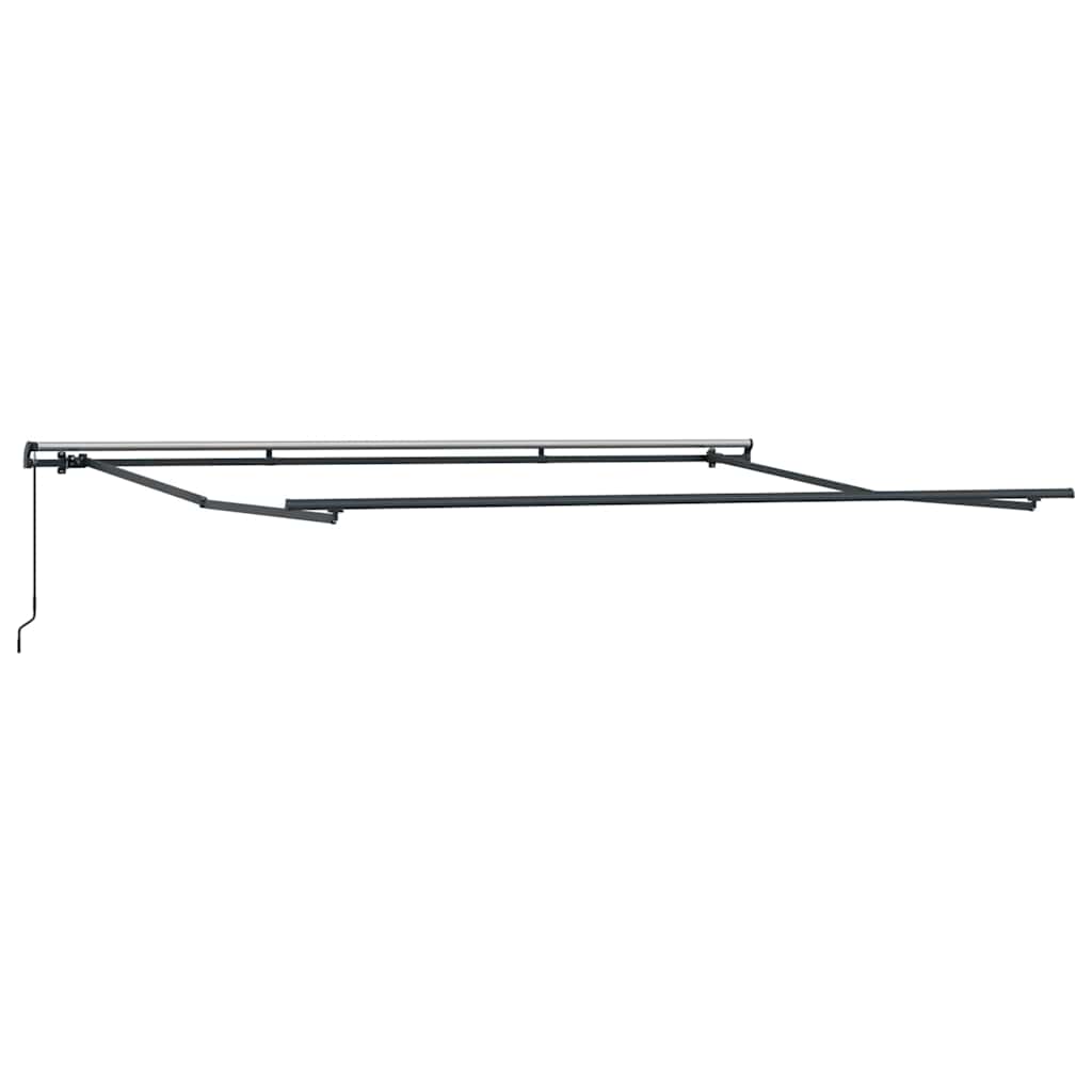 Povlačivi tende Šareni 400 × 300 cm Poliester i aluminij