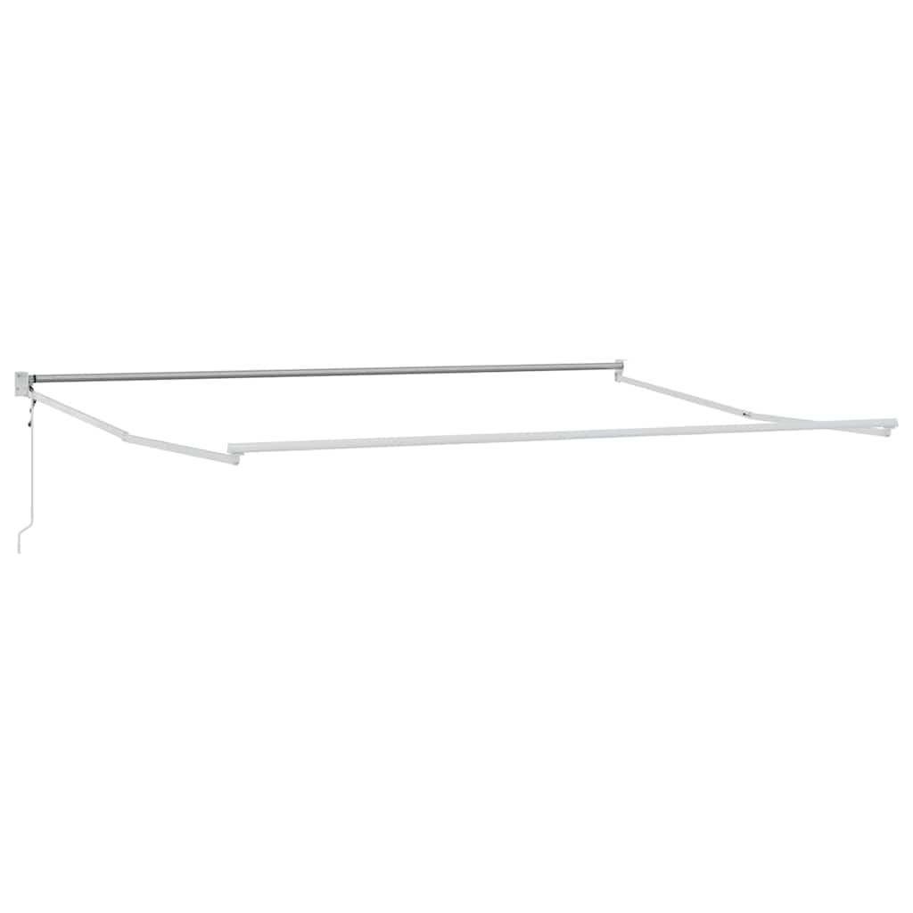 Nadstrešnica Šareni 400 × 300 cm Poliester i metal