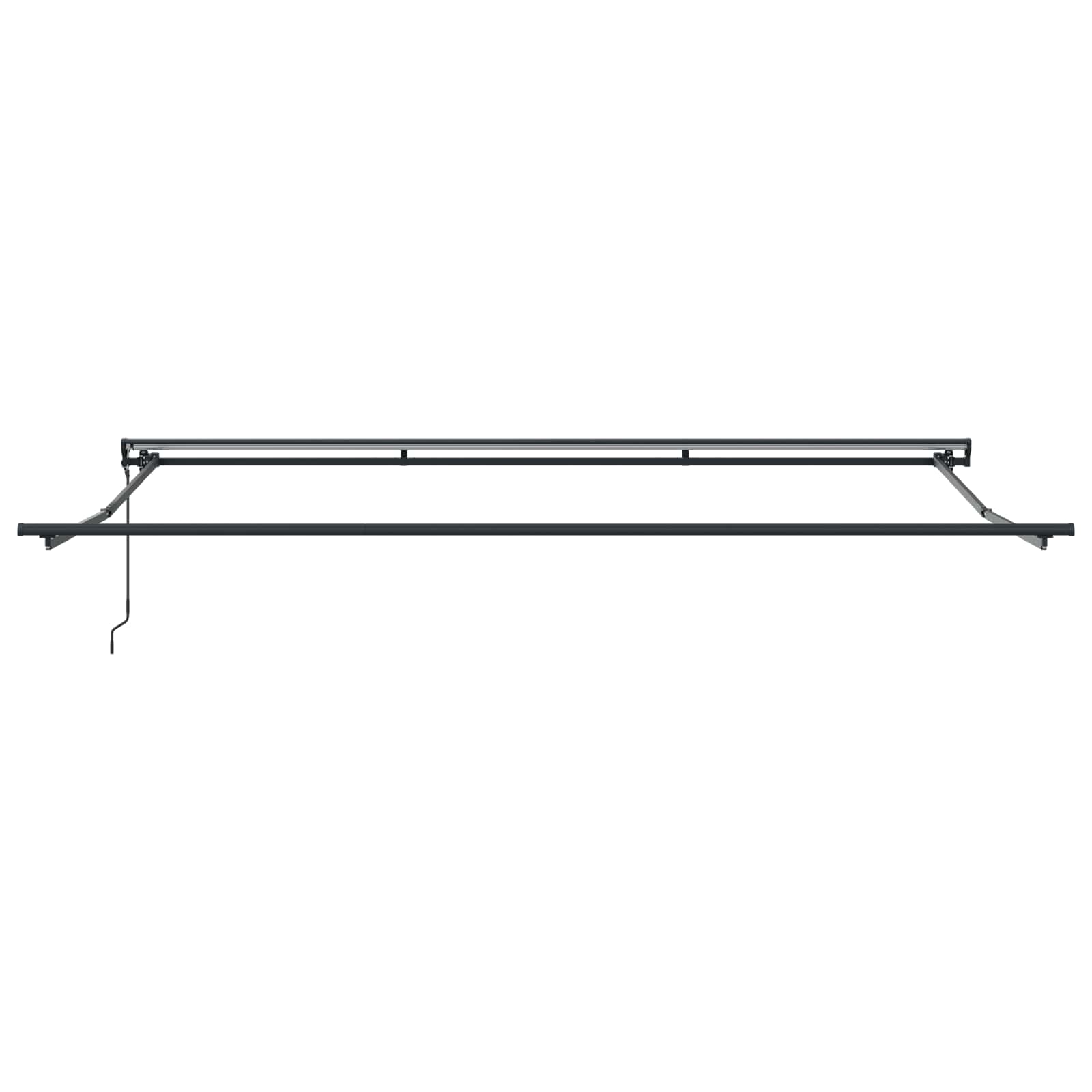 Okvir tende Žuta i Siva 400 × 300 cm Poliester s PU premazom