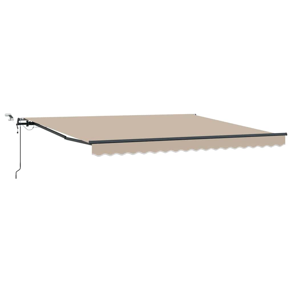 Tkanina za tende Bež 400 × 300 cm Poliester