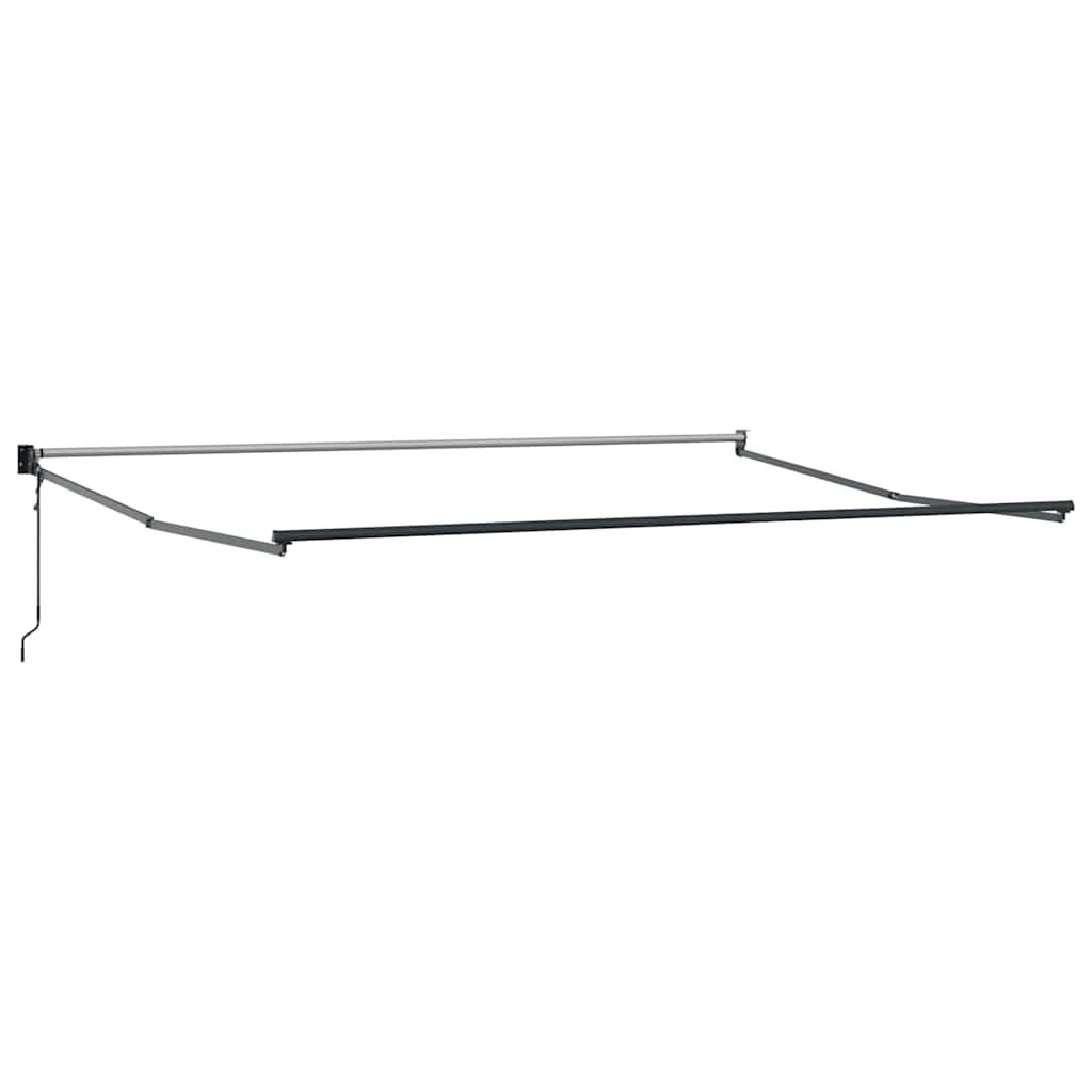 Nadstrešnica Bijela 400 × 300 cm Poliester i metal