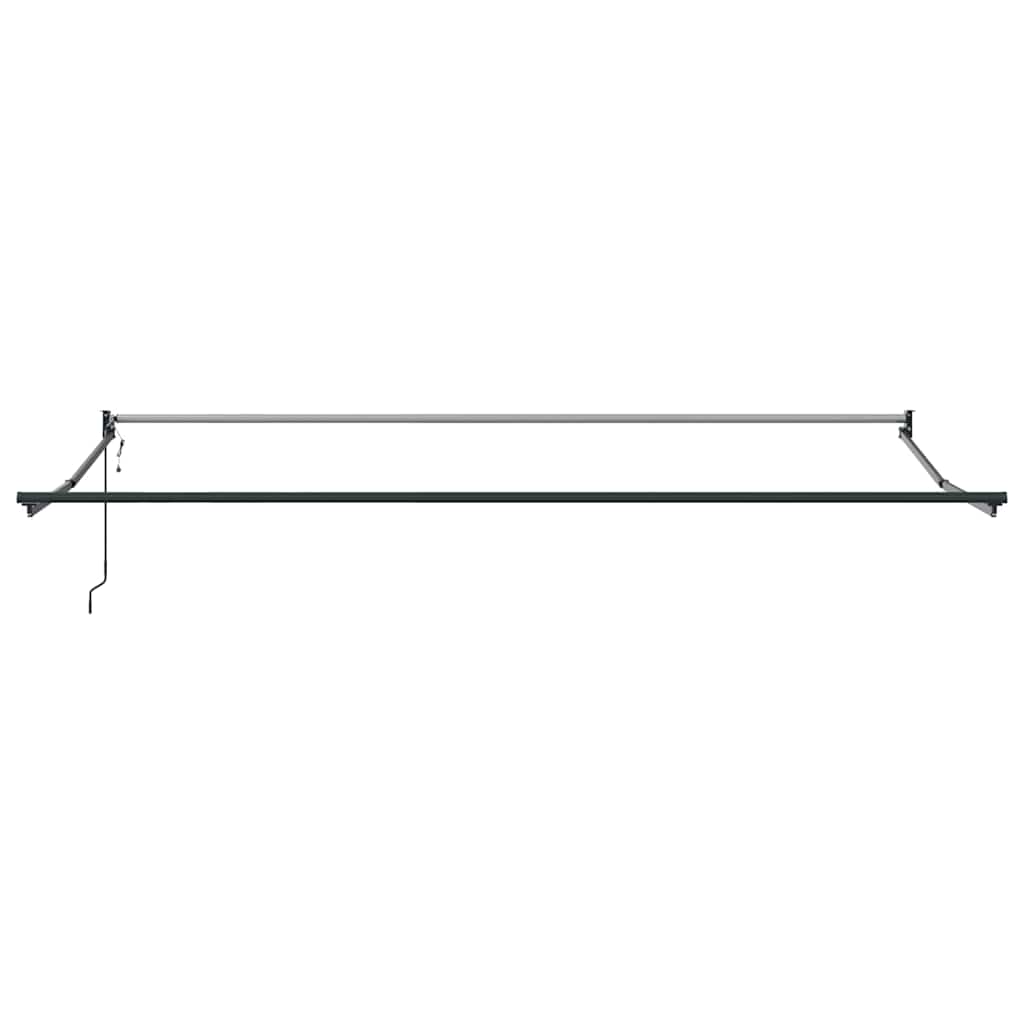 Nadstrešnica Bijela 400 × 300 cm Poliester i metal