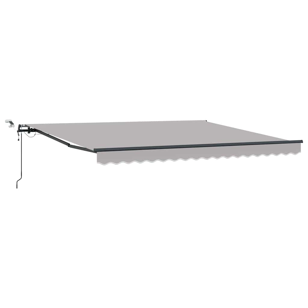 Tkanina za tende Svjetlosiva 400 × 300 cm Poliester
