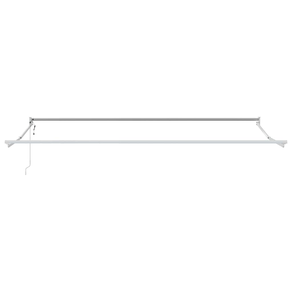 Nadstrešnica Svjetlosiva 400 × 300 cm Poliester i metal