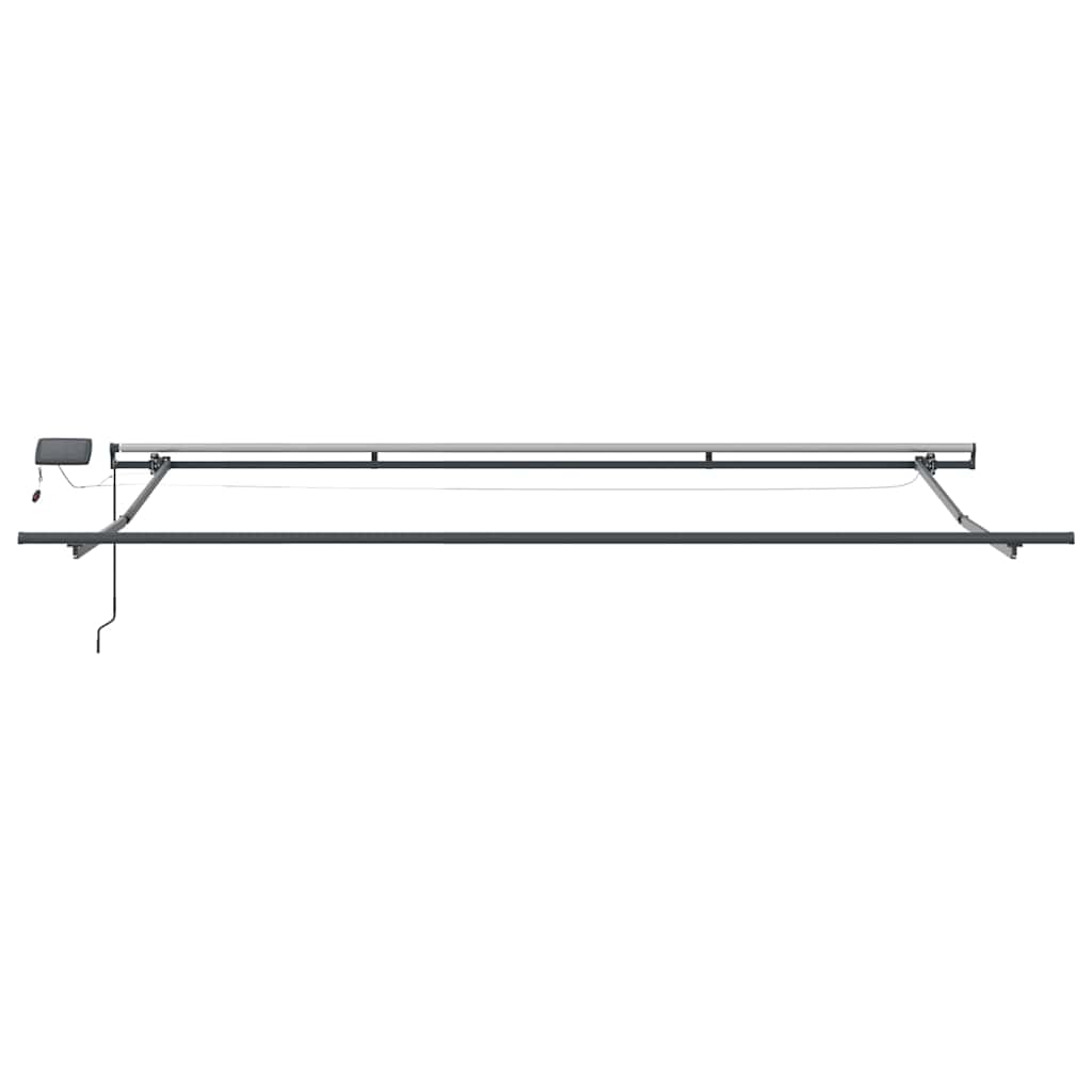 Skrovita tenda Zelena i žuta 400 ×300 cm tkanina