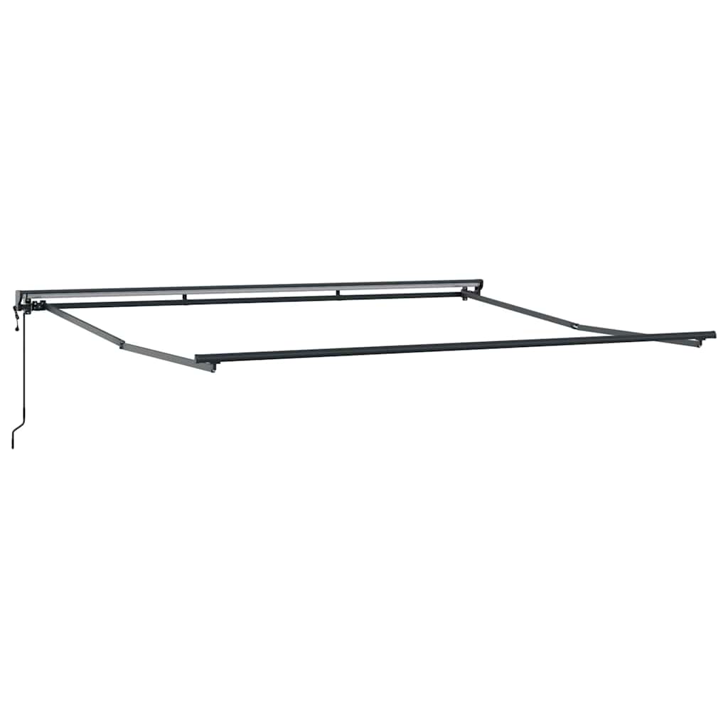 Okvir tende Zelena i žuta 400 × 300 cm Poliester s PU premazom