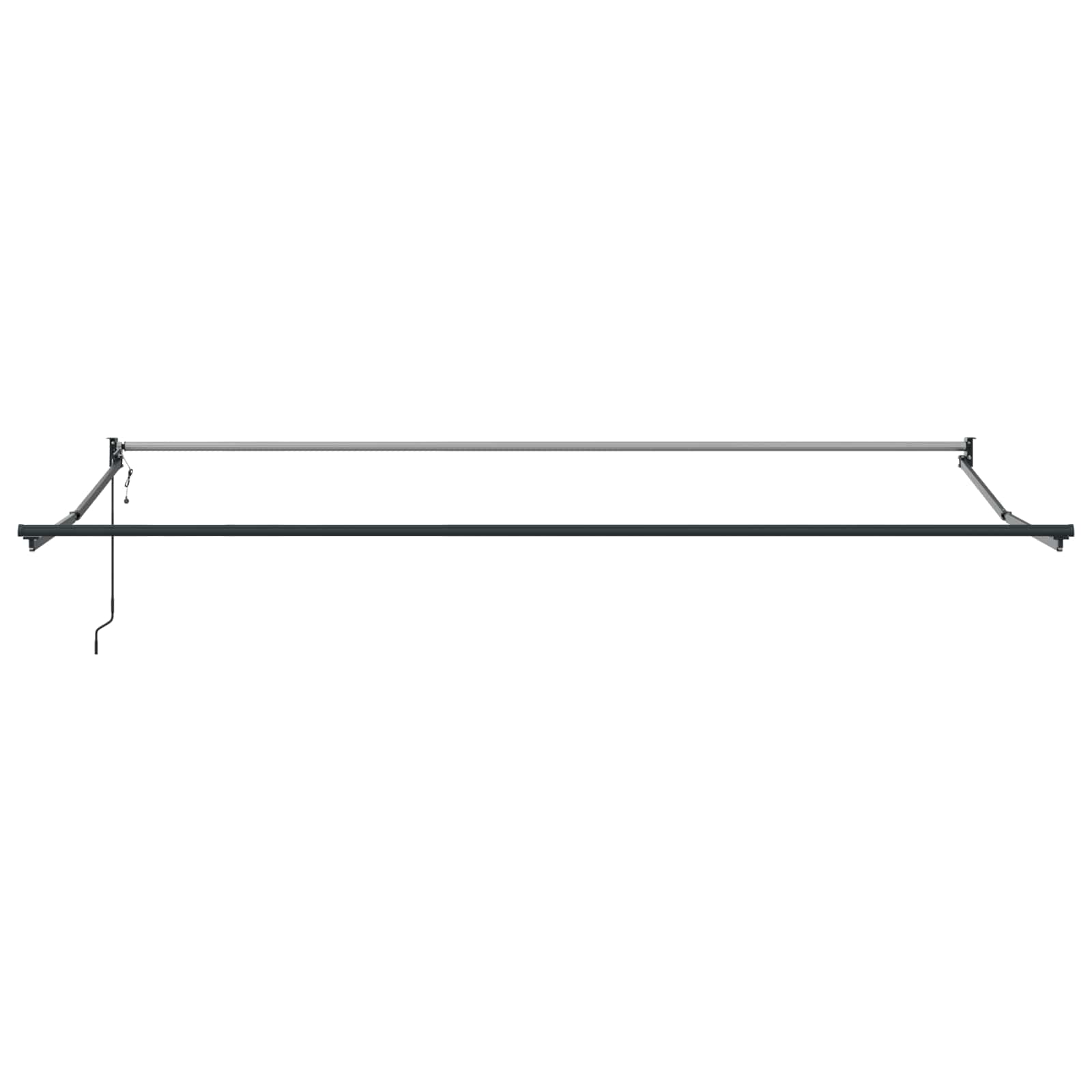 Nadstrešnica Šareni 450 × 300 cm Poliester i metal