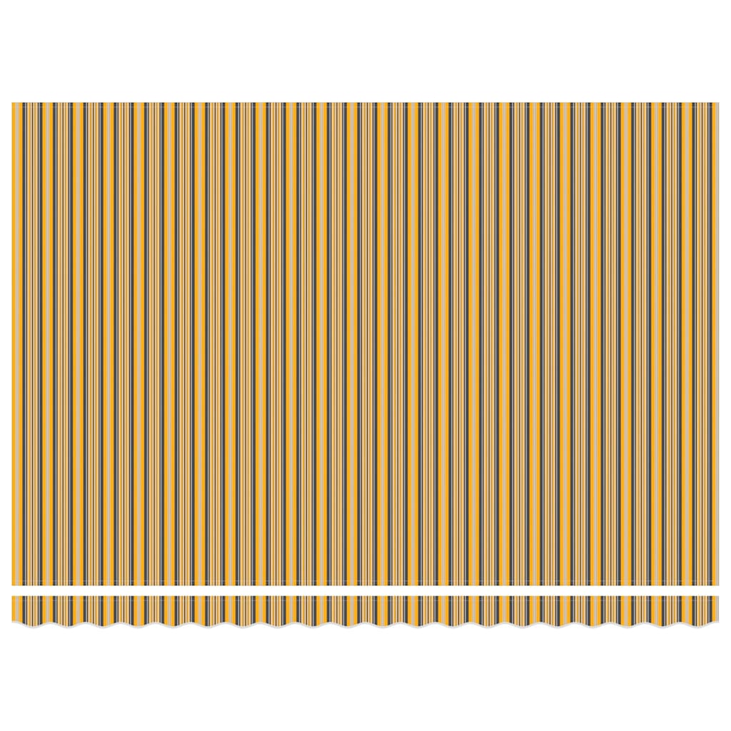 Nadstrešnica Šareni 450 × 300 cm Poliester i metal