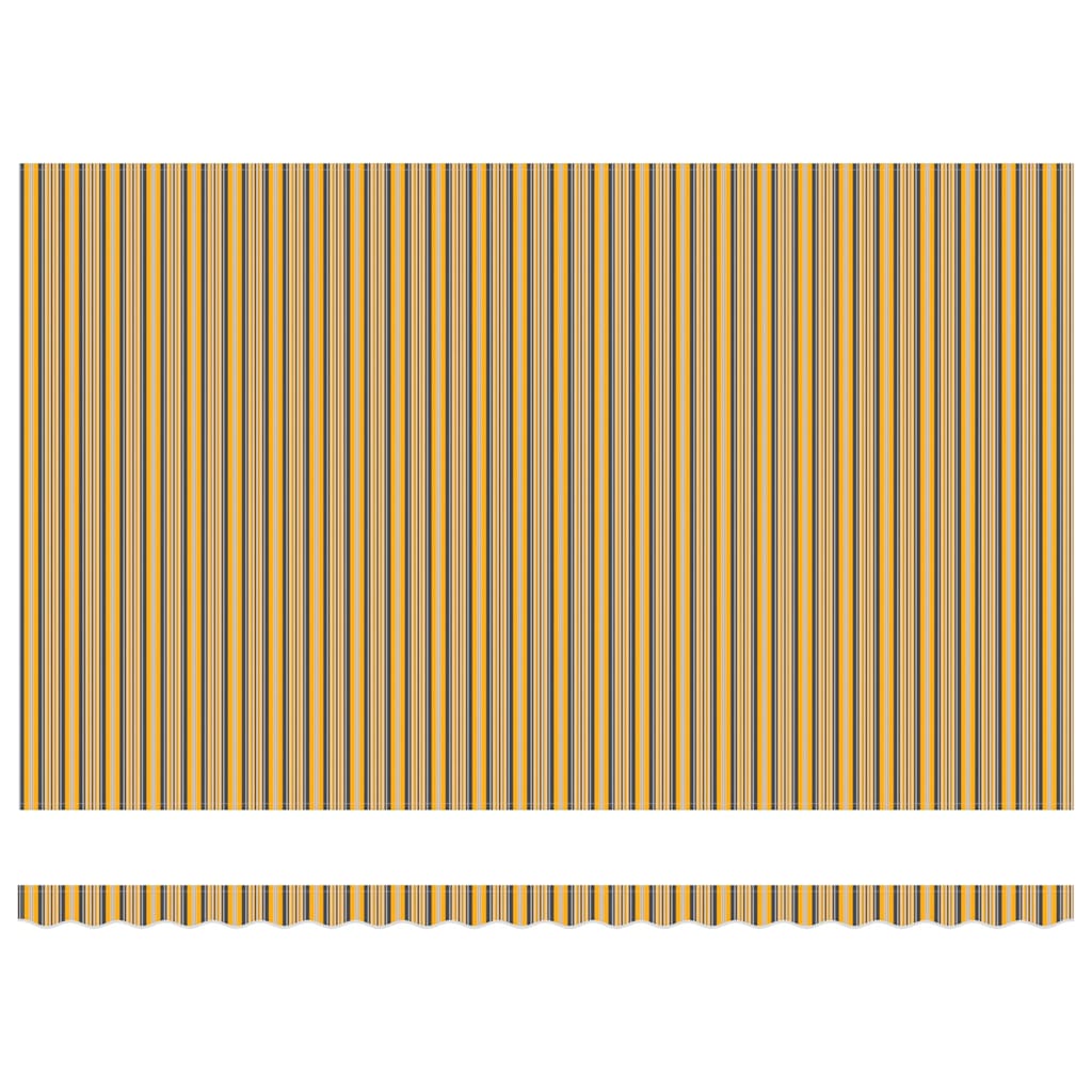 Povlačivi tende Šareni 500 × 350 cm Tkanina i Aluminij