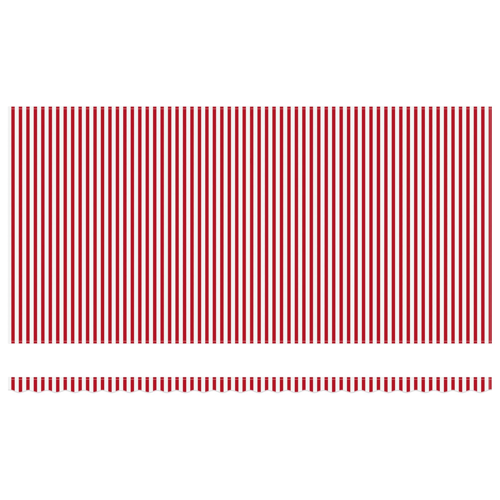 Skrovita tenda Crvena i bijela 600 × 300 cm Poliester i čelik
