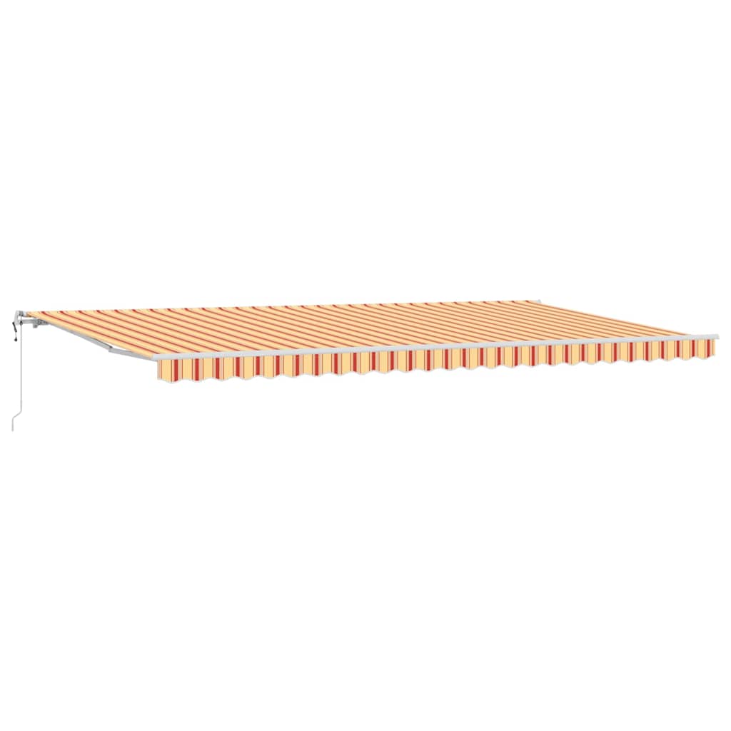 Povlačivi tende Žuta i narančasta 600 × 350 cm