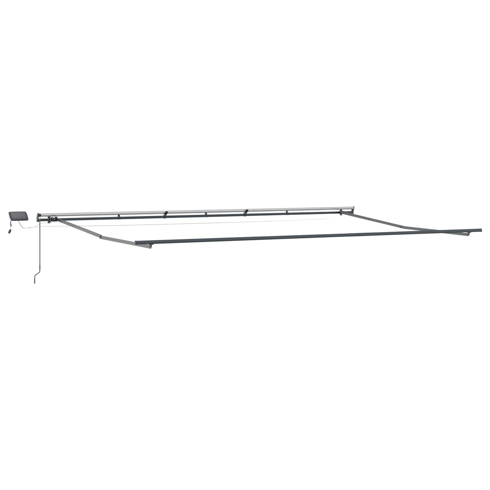 Povlačivi tende Žuta i narančasta 600 × 350 cm