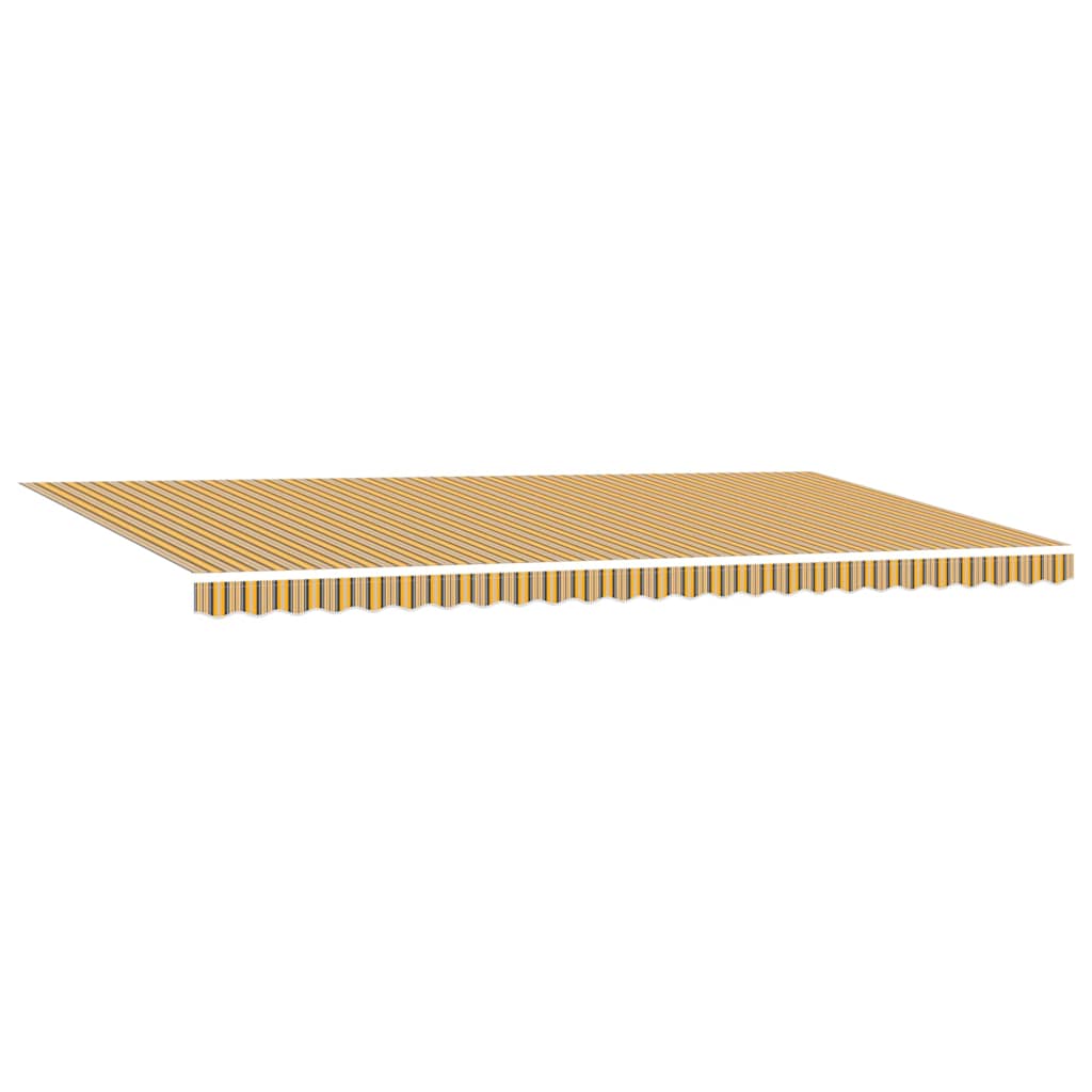Povlačivi tende Šareni 600 × 350 cm Tkanina i Aluminij