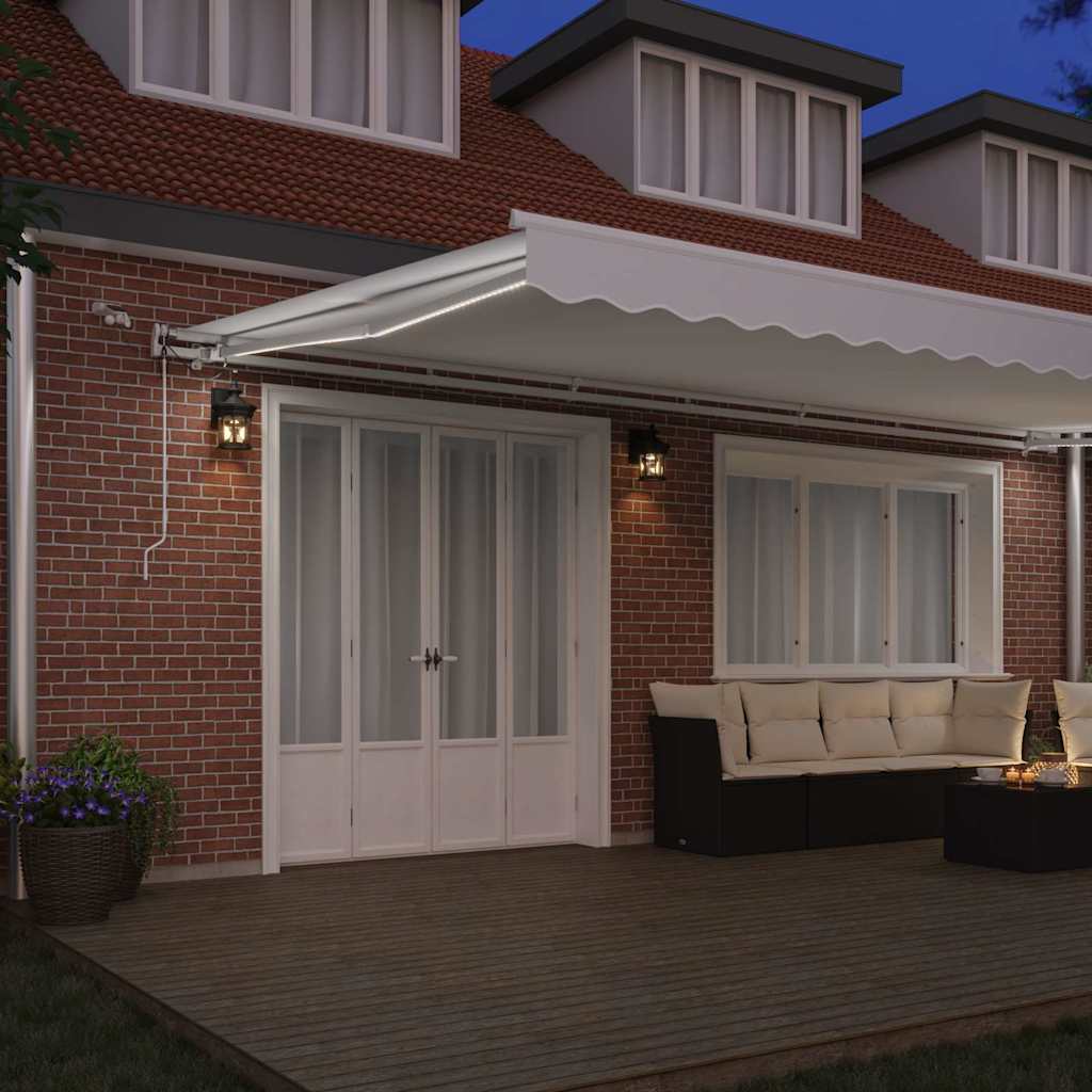 Tkanina za tende Bijela 600 × 350 cm Poliester