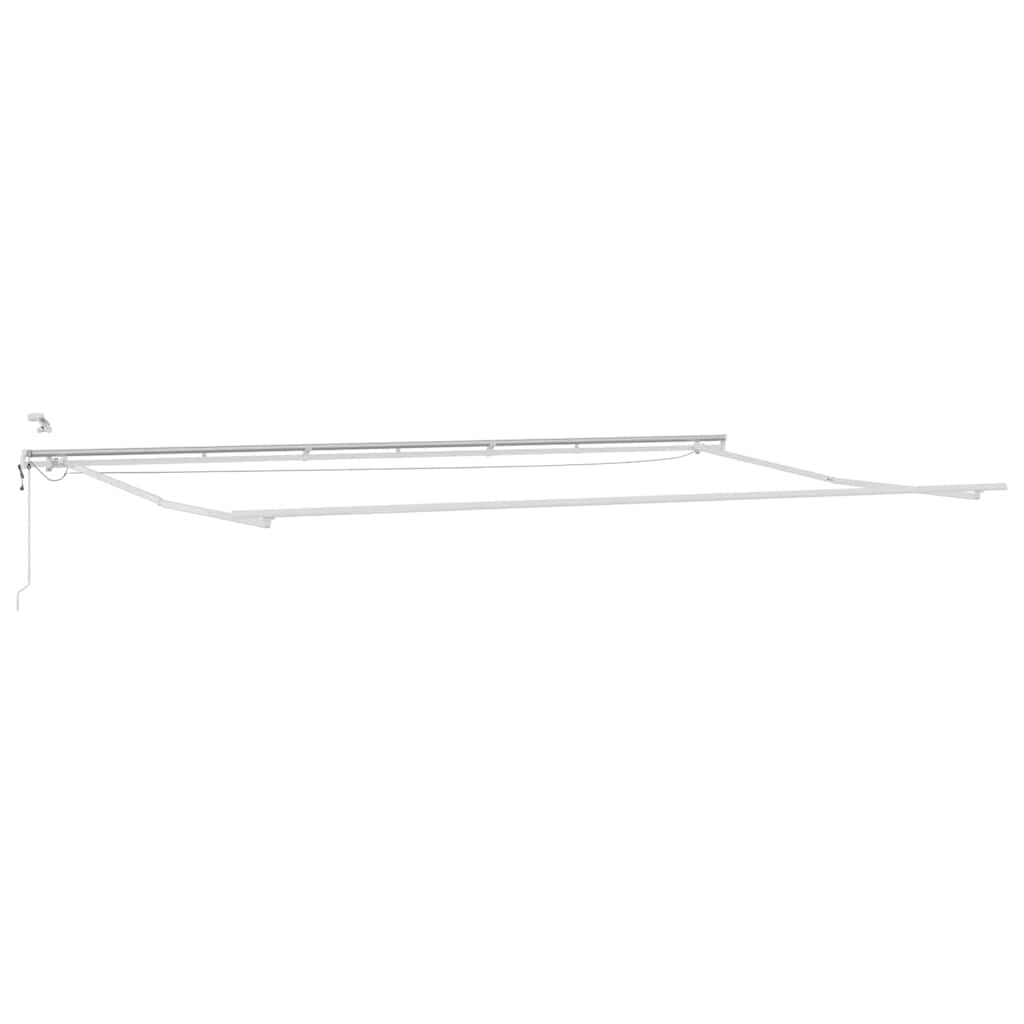 Tkanina za tende Bijela 600 × 350 cm Poliester