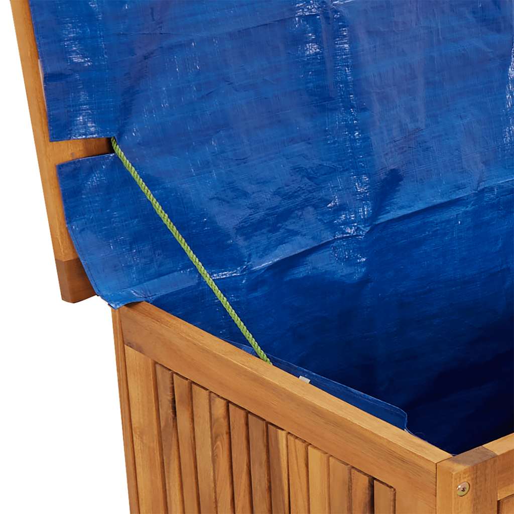 Vanjska kutija za jastuke 113x50x60,5 cm masivno drvo bagrema