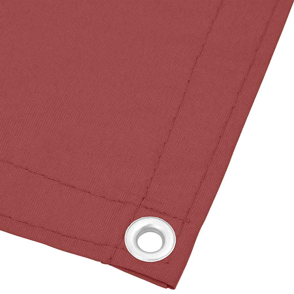 Balkonska pregrada Terakota 120x1000 cm 100% poliester Oxford