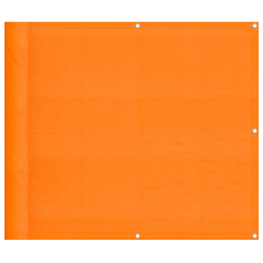 Balkonska pregrada narančasta 90x800 cm 100% poliester Oxford