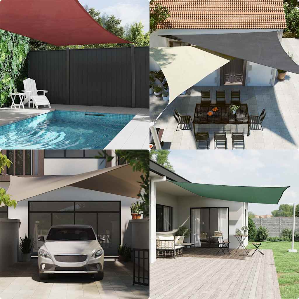 Sjenilo za sunce plavo 2x2x2 m 100% poliester oxford