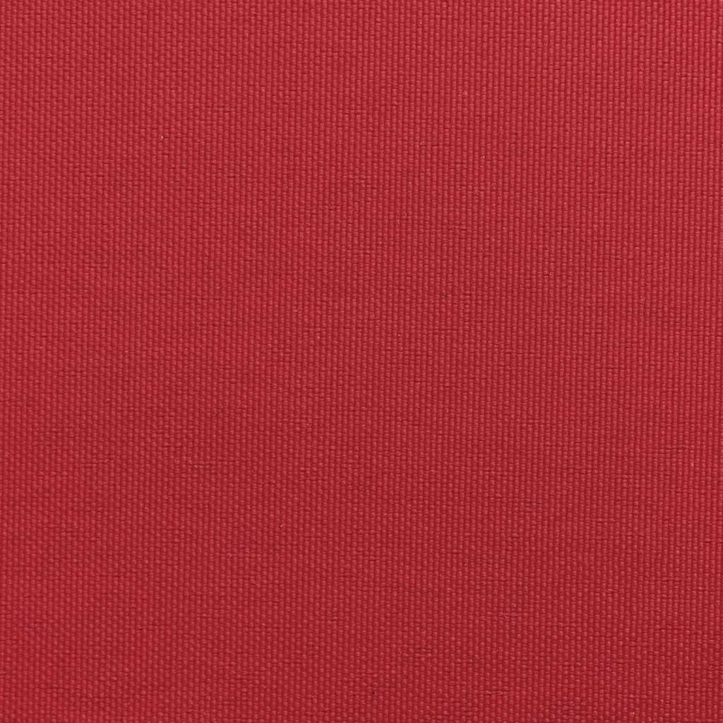 Sjenilo za sunce crveno 7x5x5 m 100% poliester oxford