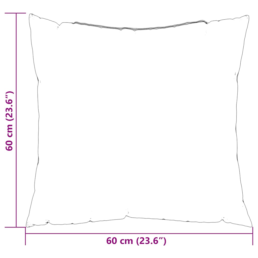 Jastuci za sofu 4 kom. vino crvene 60x60 cm tkanina