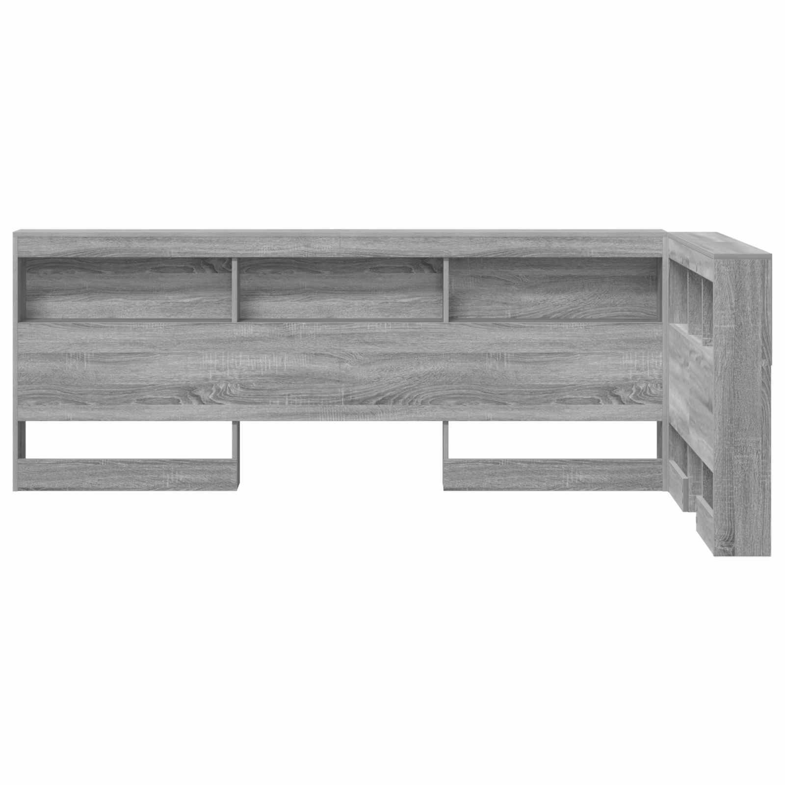Skladišno uzglavlje Siva Sonoma 100 cm Konstruirano drvo
