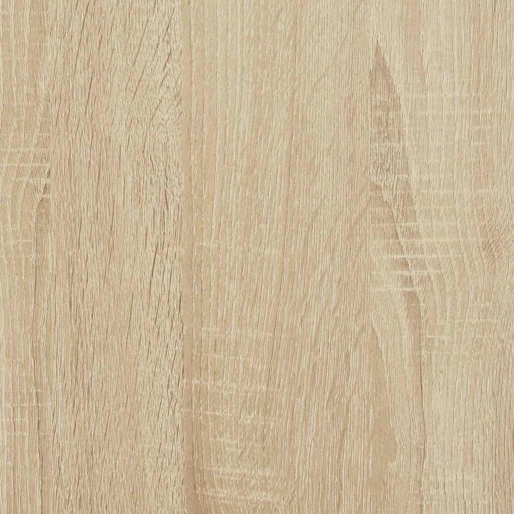 Krevet s policama sonoma hrast 100 x 200 cm Konstruirano drvo