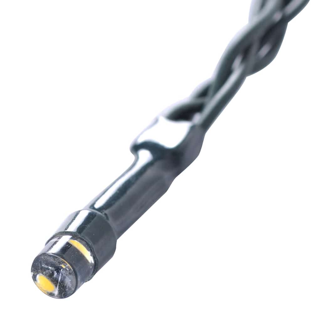 Umjetne kugle od šimšira s LED svjetlima 4 kom zelene 12 cm