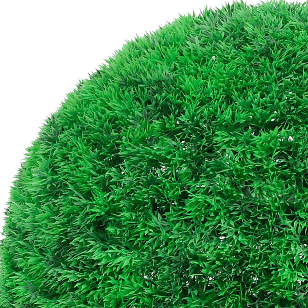 Umjetne kugle od šimšira s LED svjetlima 2 kom zelene 52 cm