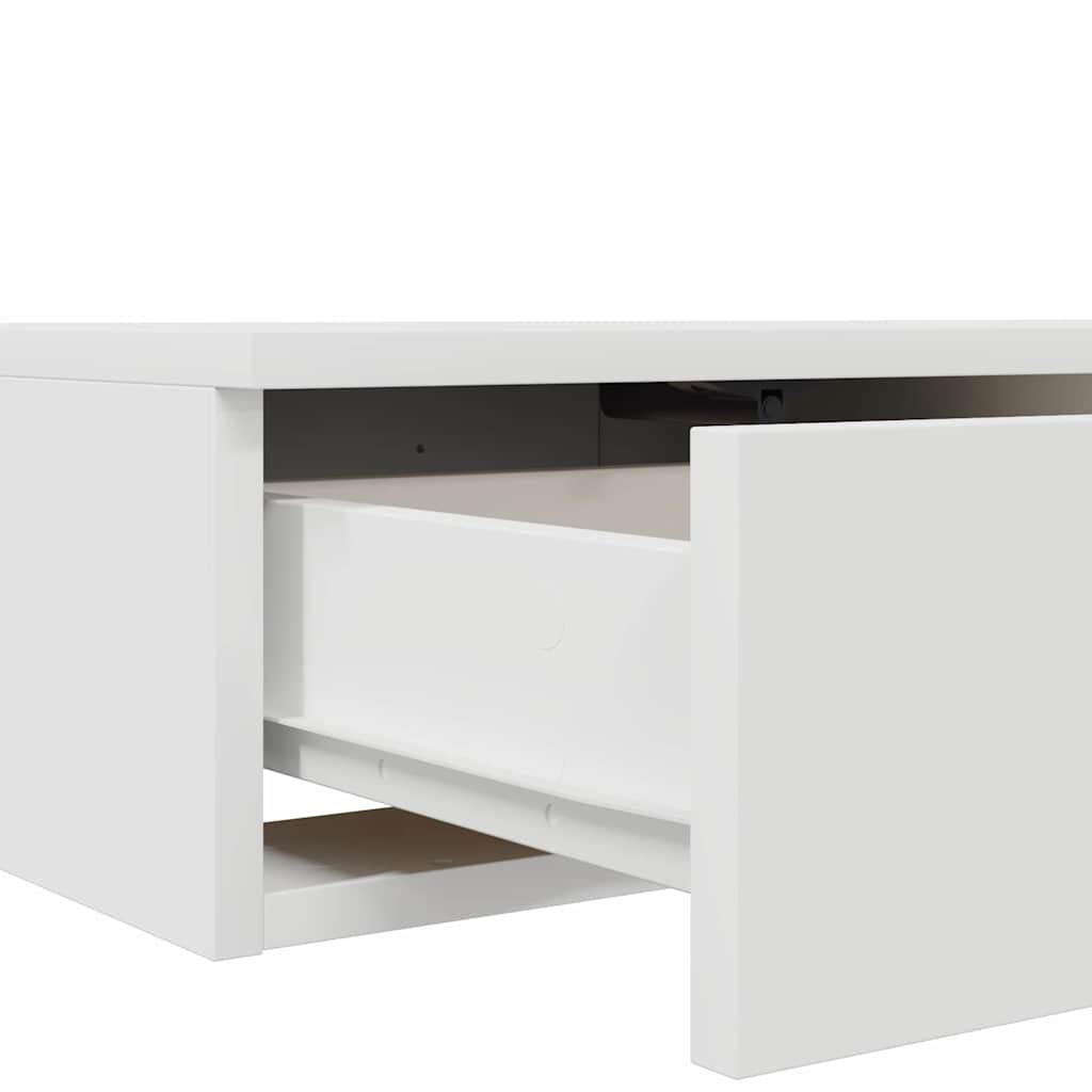 Ladice za krevet Bijelo 160 x 36,5 x 16,5 cm Konstruirano drvo