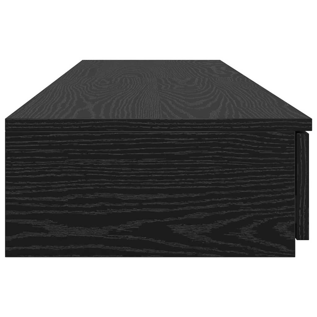Ladice za krevet s ladicama Crni hrast 160 x 36,5 x 16,5 cm