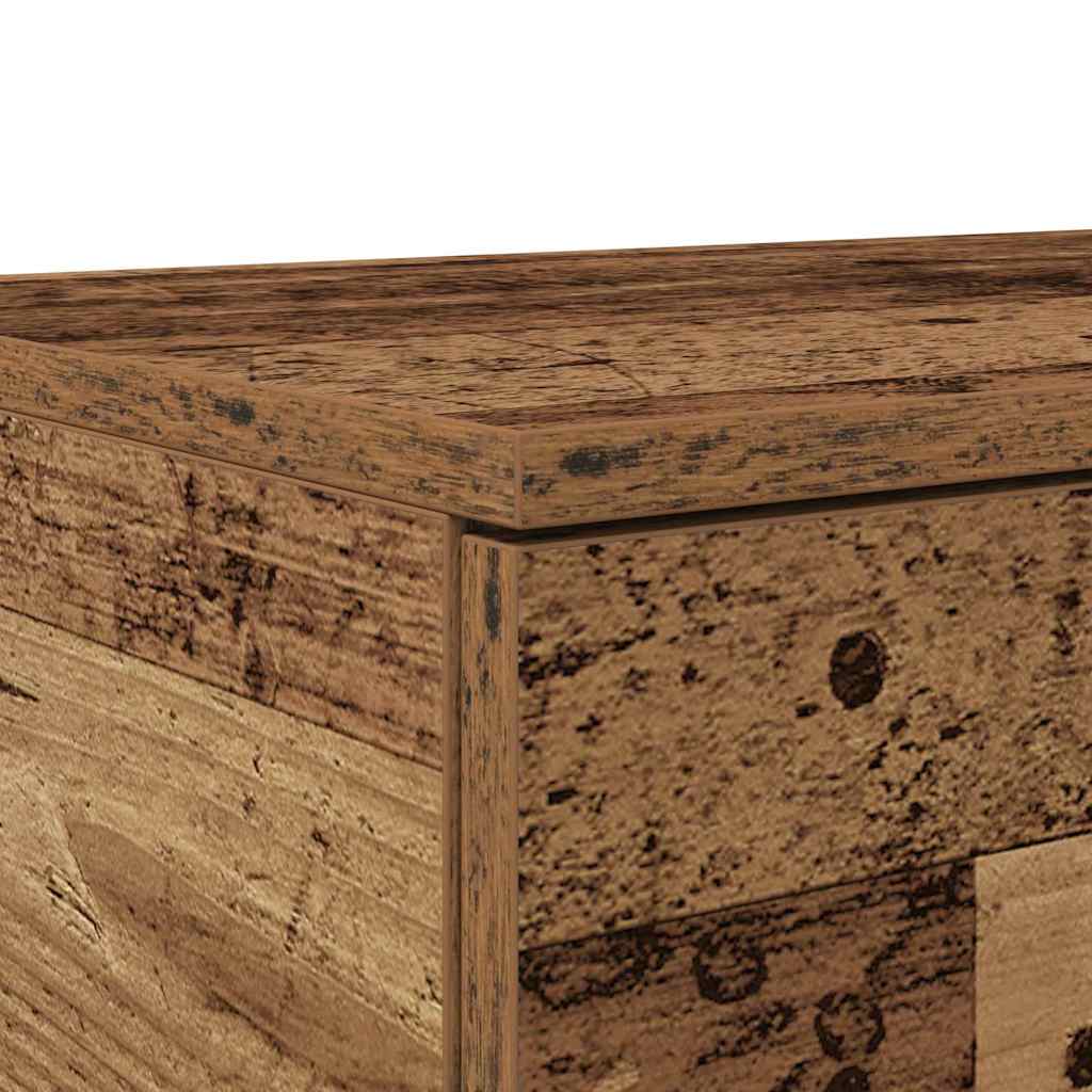 Ladice za krevet s ladicama Staro drvo 160 x 36,5 x 16,5 cm